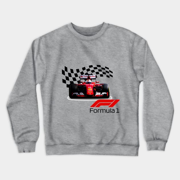 Japanese Grand Prix International Racing F1 Racer Crewneck Sweatshirt by Asian Lifestyle